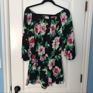 Floral Off-the-Shoulder Romper